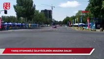 Kırgızistan'da yarış otomobili izleyicilerin arasına daldı: 6 yaralı