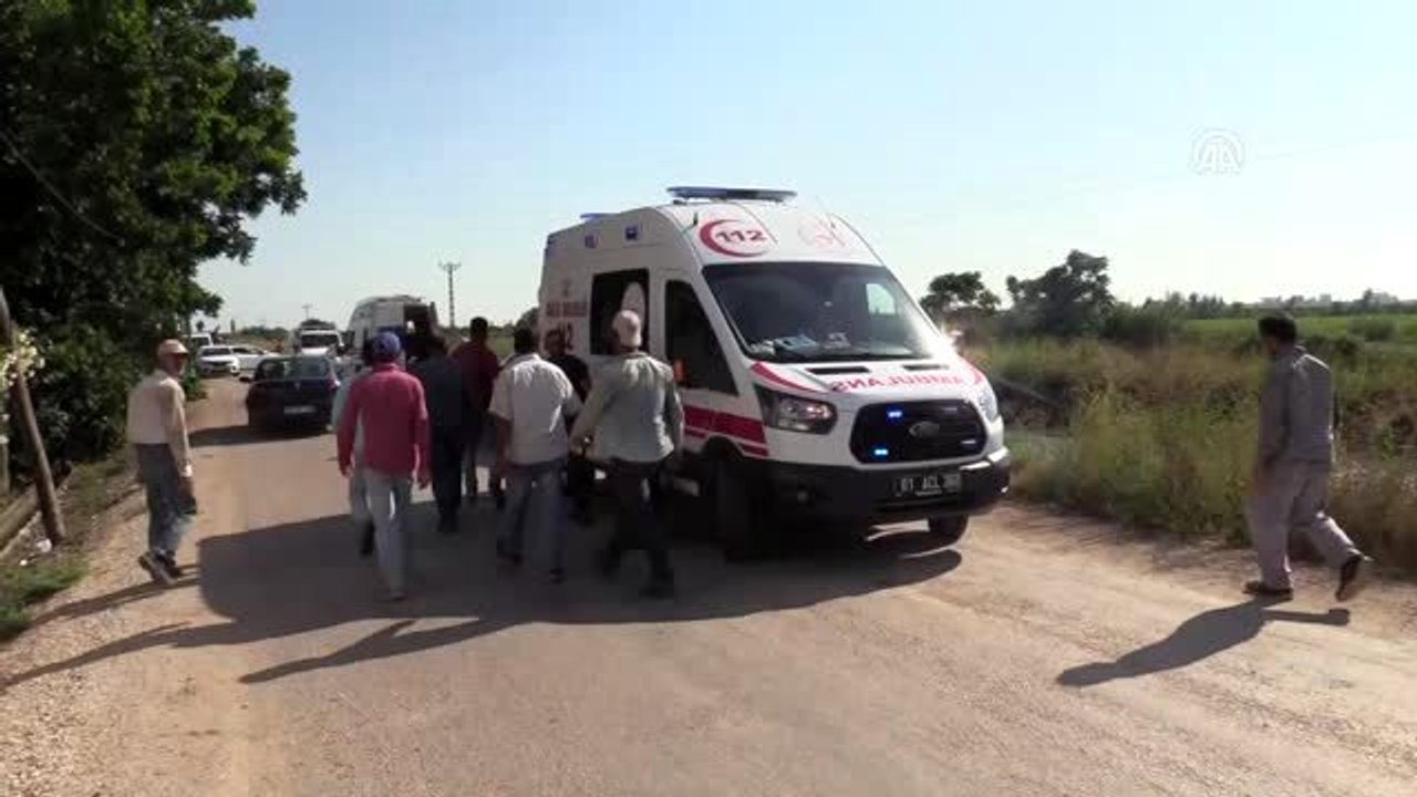 Sulama kanalına düşen araçtaki 5 kişiyi kurtaran sürücü boğuldu