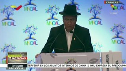MNOAL: Bolivia llama a reflexionar sobre la promoción de la paz