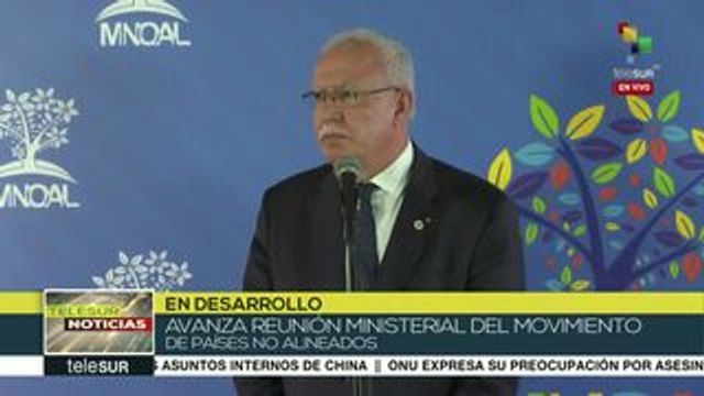 MNOAL: Palestina destaca la importancia de los lazos con Venezuela