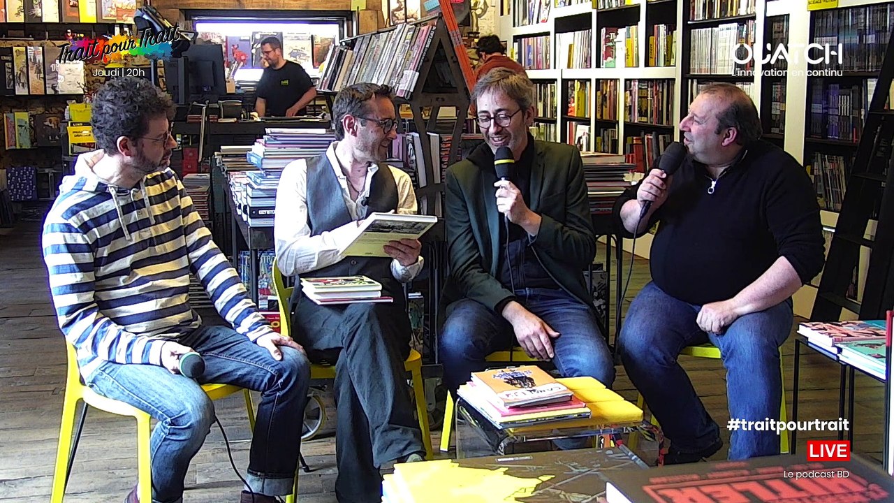 Trait pour trait S02E31 : Lino Ventura par Stéphane Oiry et l'histoire des Sanson par Boris Beuzelin