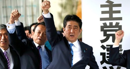 Japonya'da Senato seçimlerini Abe kazandı