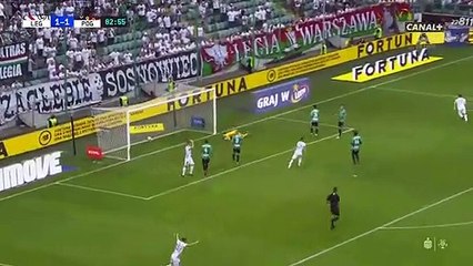 1-2 Zvonimir Kožulj (83') - Legia Warszawa 1-2 Pogoń Szczecin - 21072019