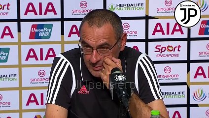 Conferenza Stampa SARRI post JUVENTUS-TOTTENHAM 2-3: "Sul mercato, Higuain e Cristiano Ronaldo..." - International Champions Cup - ICC 21.07.2019