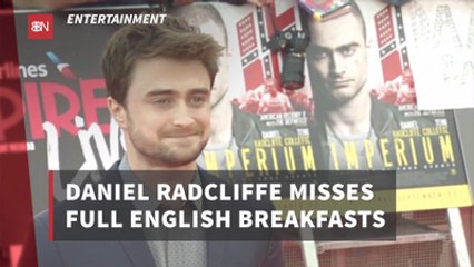 Daniel Radcliffe Misses A British Breakfast