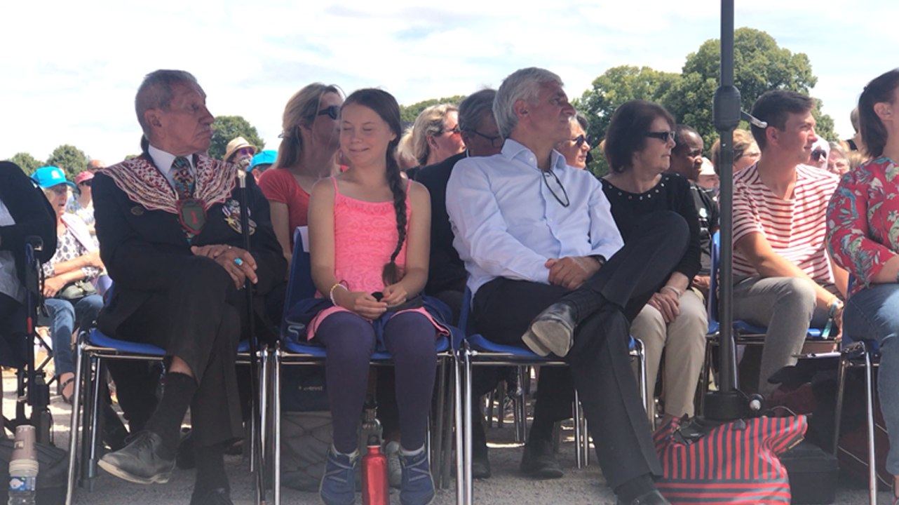 Le Prix Liberté remis à Greta Thunberg