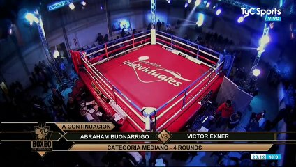 20-07 Eduardo Abreu vs. Hugo Santillán - Boxeo de Primera