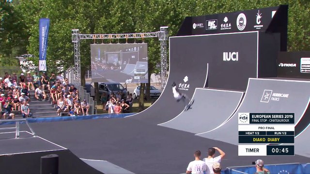Diako Diaby | 1st Final - Roller Freestyle Park | FISE European Series, Châteauroux 2019