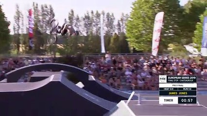 James Jones | 1st Final - BMX Freestyle Park | FISE European Series, Châteauroux 2019