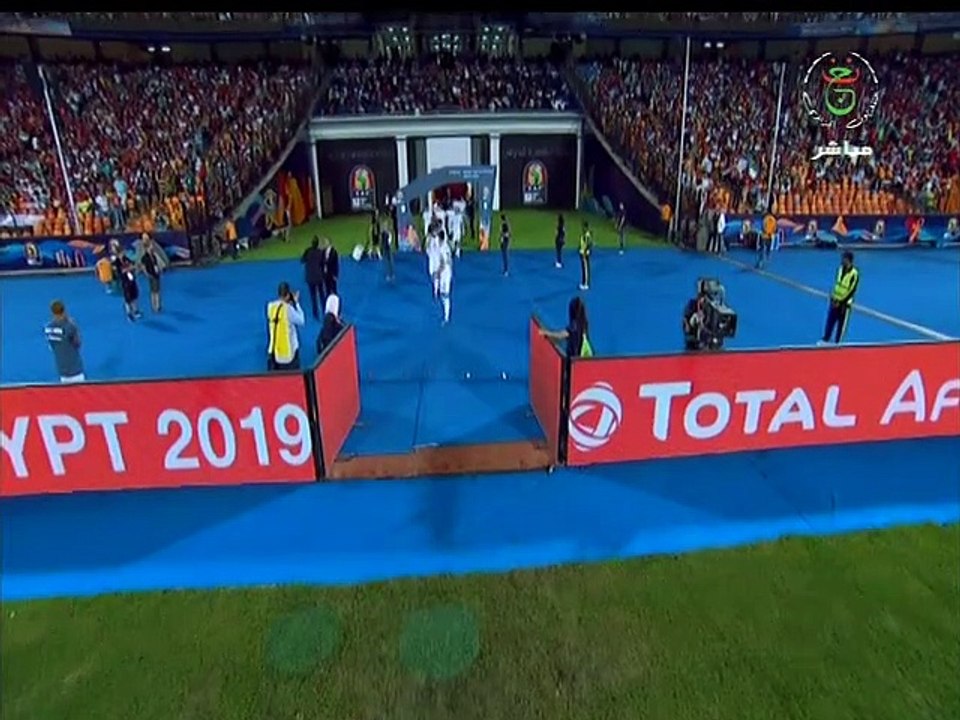 الشوط الثاني مباراة الجزائر ونيجيريا 2-1 نصف نه...