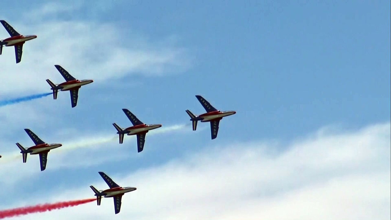 LE CAP D'AGDE - La Patrouille de France a proposé un meeting aérien spectaculaire !