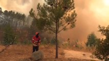 El fuego avanza en el centro de Portugal y la situación es 