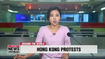Riot police fire tear gas at Hong Kong protesters on seventh week of mass marches