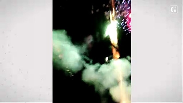 Vídeo mostra fogos e tiros em comemoração de aniversário de traficantes