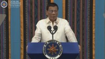 Duterte insta al Congreso a aprobar la pena de muerte para delitos de drogas