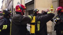 Firenze - In fiamme appartamento a Borgo San Jacopo, salvate due ragazze (22.07.19)