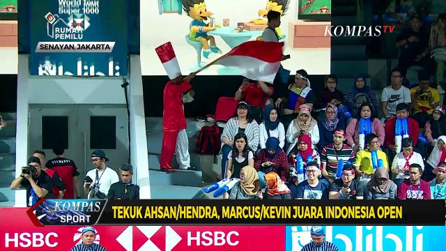 Marcus/Kevin “The Minions” Juara Ganda Putra Indonesia Open 2019