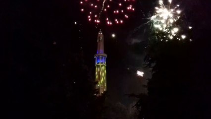 Feu d'artifice du 14 juillet 2019 au parc Paul Mistral de #Grenoble (3)