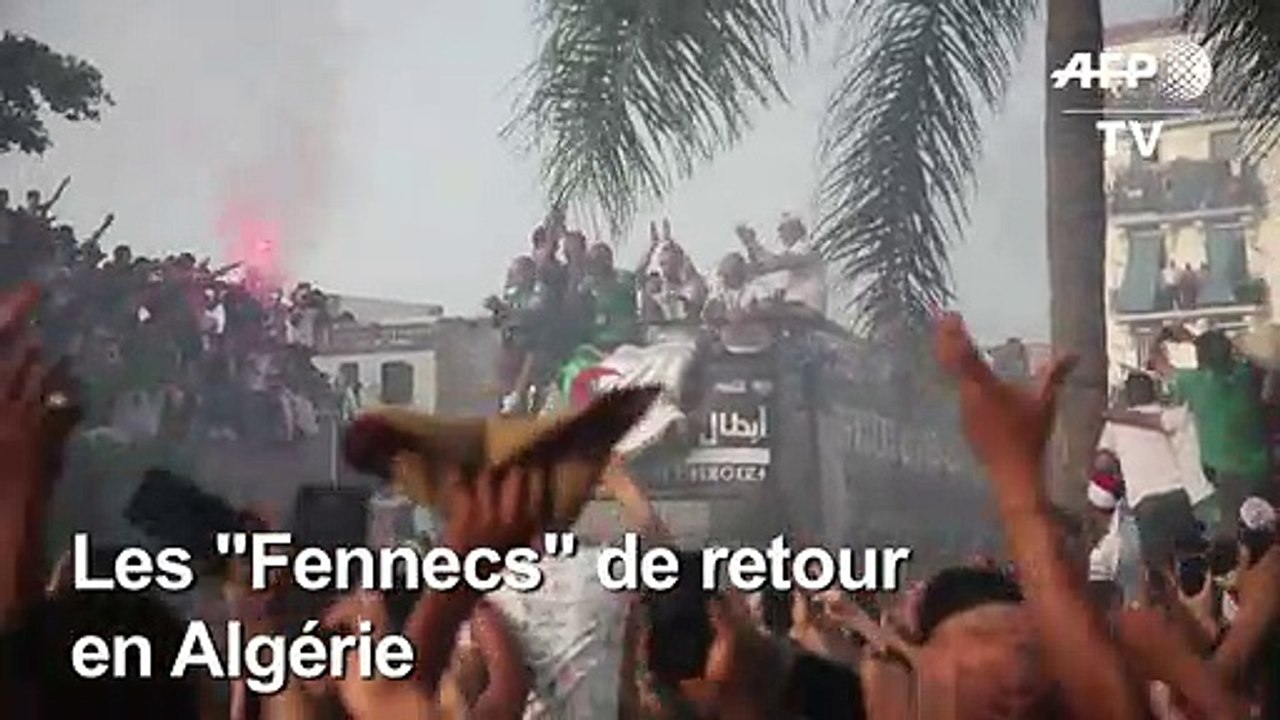 Algérie/CAN 2019: les champions acclamés par une immense foule