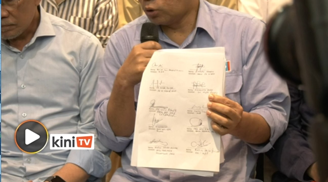 120 pemimpin PKR teguh di belakang Anwar