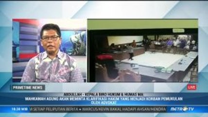 Pengacara Pukul Hakim, Humas MA: Mencederai Profesi Advokat