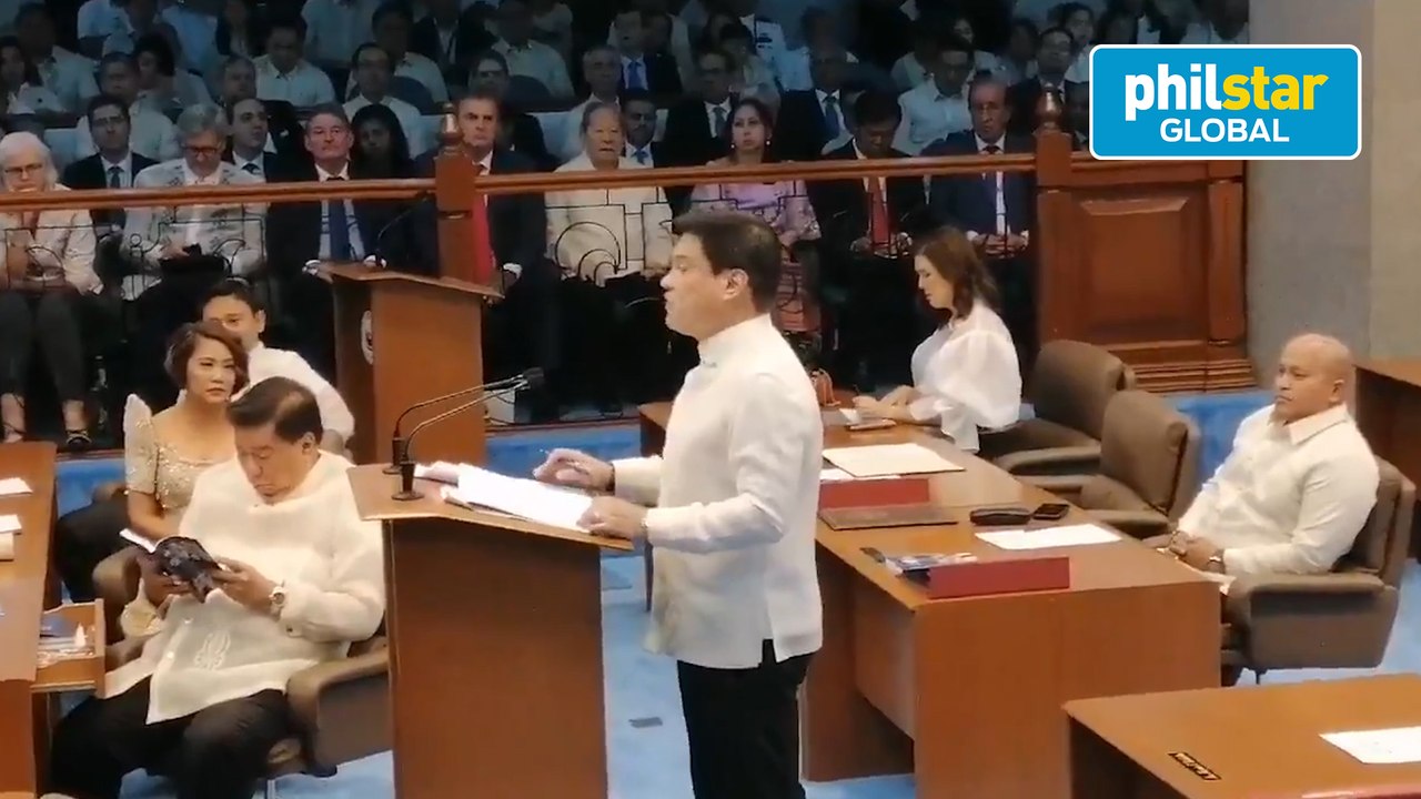 Sole nominee Sotto reelected as Senate president