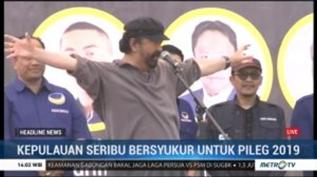 NasDem DKI Gelar Syukuran Hasil Pileg 2019 di Pulau Kelapa