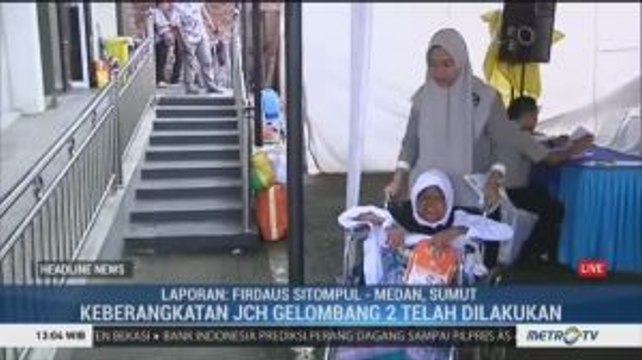 376 Calhaj Embarkasi Medan Diberangkatkan ke Jeddah