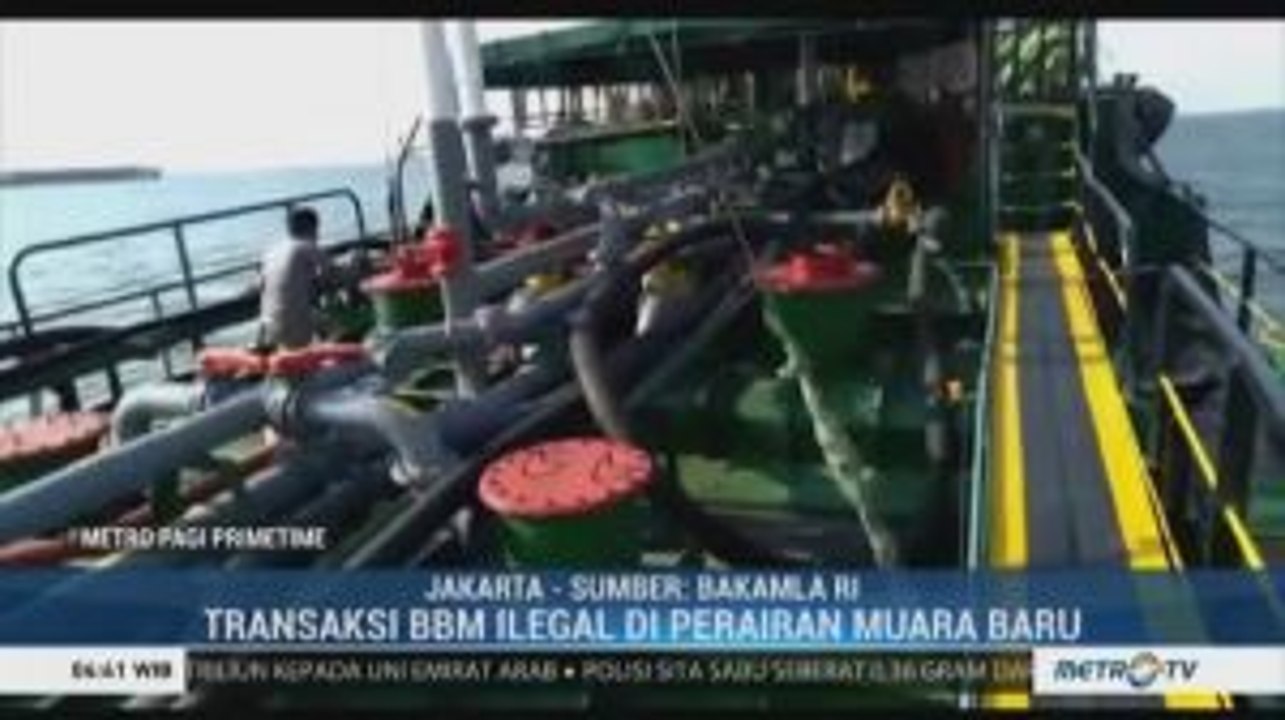 Bakamla Tangkap Dua Kapal Pengangkut BBM Ilegal