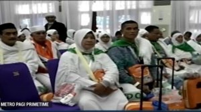 Calhaj Kloter Pertama Embarkasi Aceh Diberangkatkan