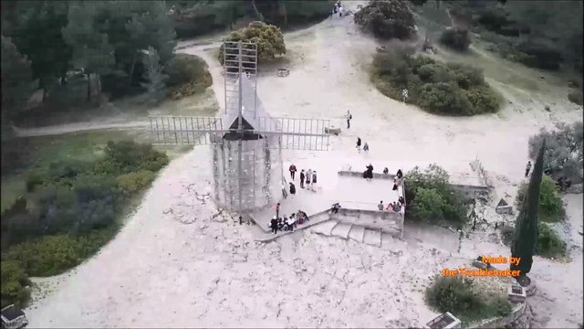 Drones fly illegally over mills of Daudet -France lost Places