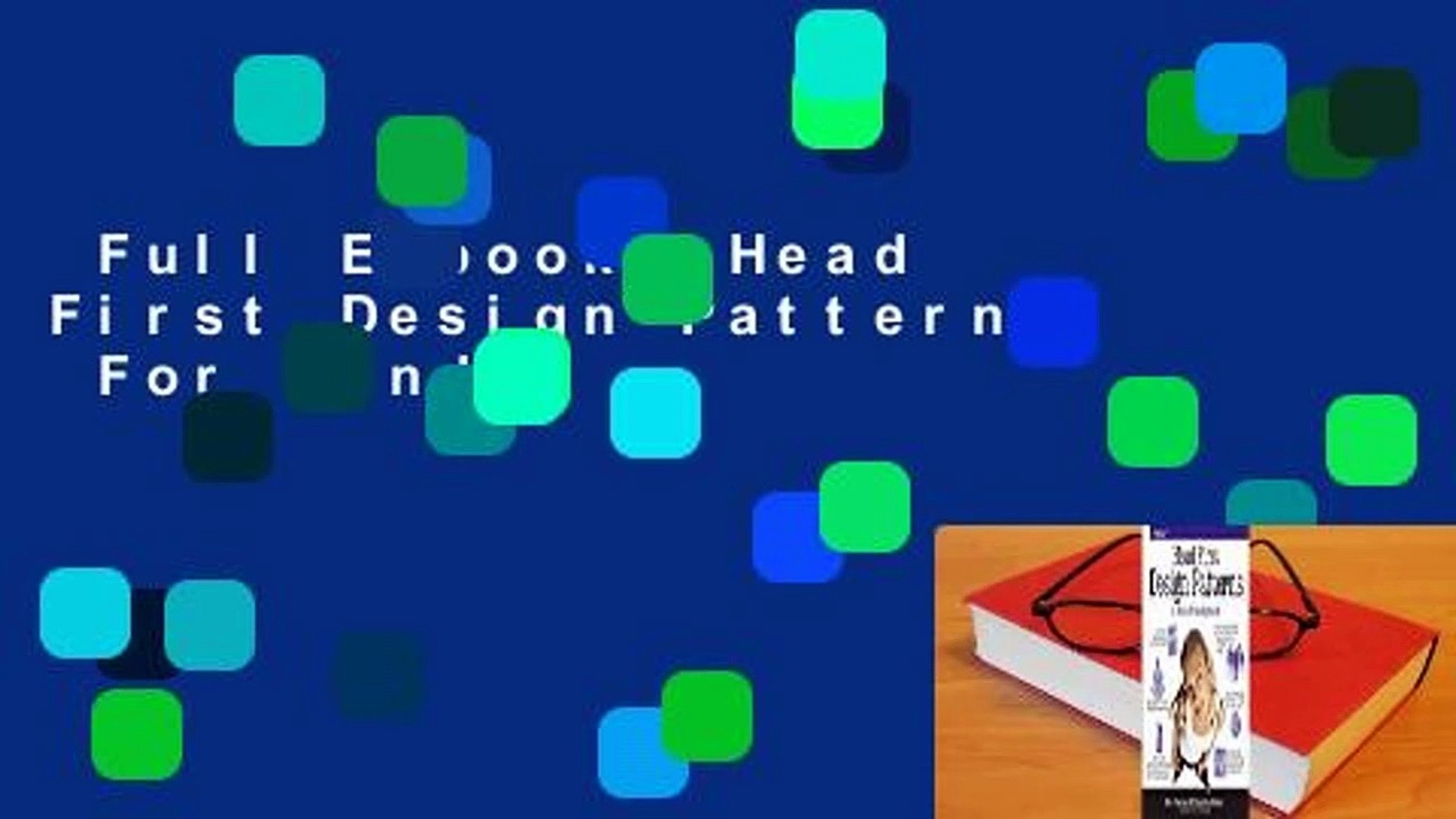 Full E-book  Head First Design Patterns  For Kindle