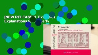 [NEW RELEASES]  Examples   Explanations for Property