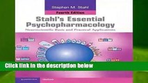 [BEST SELLING]  Stahl s Essential Psychopharmacology