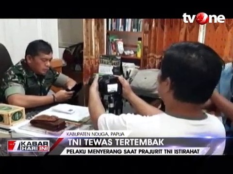 Proyek Infrastruktur di Papua Diserang, 1 Anggota TNI Gugur