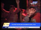 Filipino Muslims celebrate Eid'l Fitr
