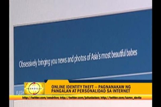 Online identity theft threatens netizens