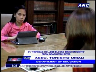 Cebu school defies 'Facebook bikini' TRO