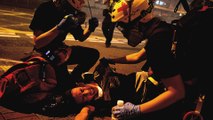 Chaos in Hong Kong as police fire tear gas, rubber bullets