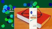 Rules for Writers with 2016 MLA Update  Best Sellers Rank : #4