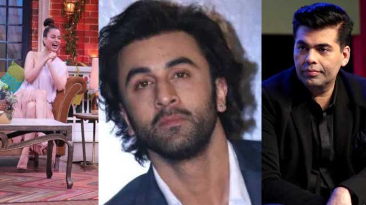 The Kapil Sharma Show: Kangana Ranaut makes fun of Ranbir Kapoor & Karan Johar | FilmiBeat