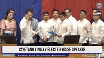 Cayetano finally elected House Speaker