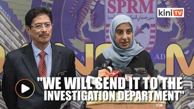 'People who have any information or complaints are welcome to bring it in and give it to us'