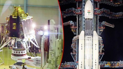 आज अंतरिक्ष में भारत रचेगा इतिहास, लॉन्चिंग के लिए तैयार 'चंद्रयान-2'