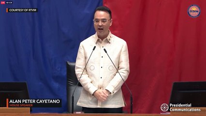 Speaker Cayetano to strive for responsive, reliable Congress