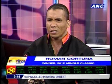 Pinoy bodybuilder wins in 2012 Arnold Classic