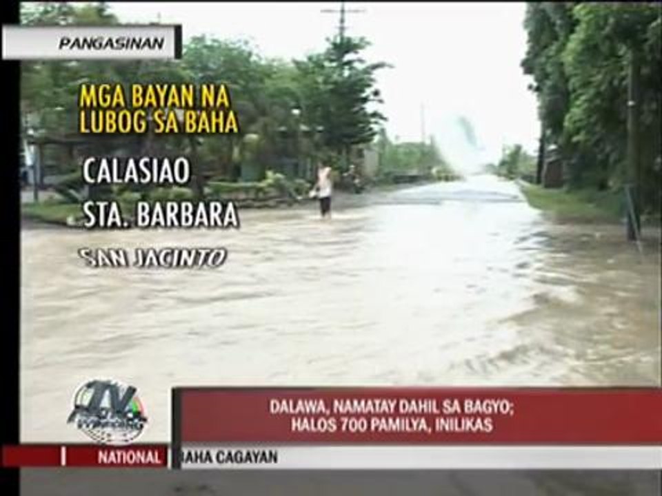‘Mina’ batters Pangasinan, La Union