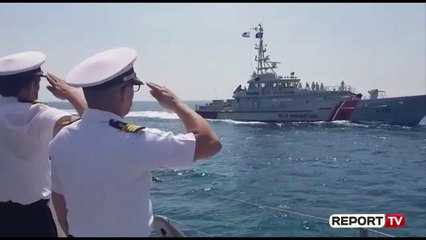 Report TV -Pjesë e misionit të NATO-s/ Anija 'Butrinti' kthehet në atdhe