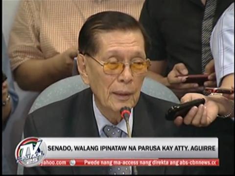 Senate admits CJ bank records, lets hear-no-Miriam lawyer off the hook