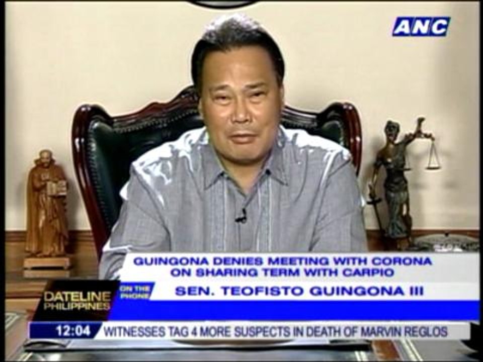 Guingona: CJ term-sharing a 'rehashed issue'